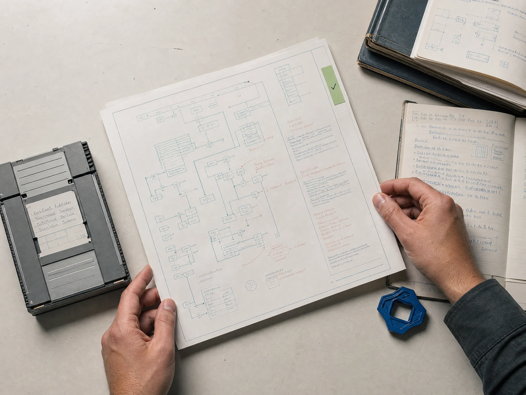 Schema notes and a storage object